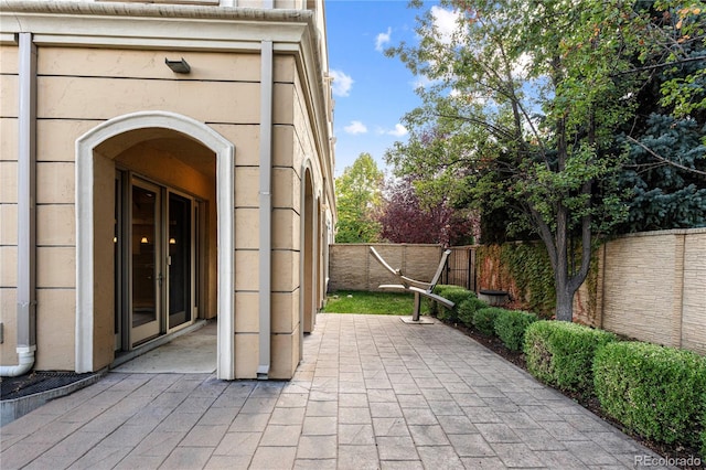 view of patio / terrace