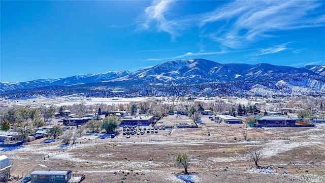 view of mountain feature