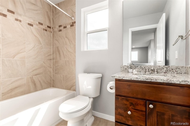 329 S 3rd Ave, Deer Trail, CO 80105 - full bathroom with vanity and washtub / shower combination