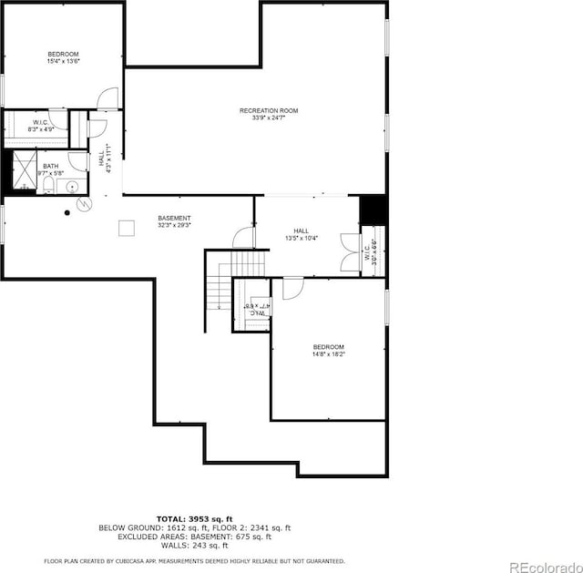 26722 E Peakview Pl, Aurora, CO 80016 - view of property floor plan