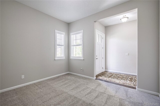 26722 E Peakview Pl, Aurora, CO 80016 - carpeted entryway with baseboards