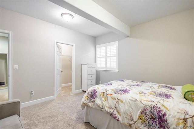 26722 E Peakview Pl, Aurora, CO 80016 - bedroom with light colored carpet and a walk in closet