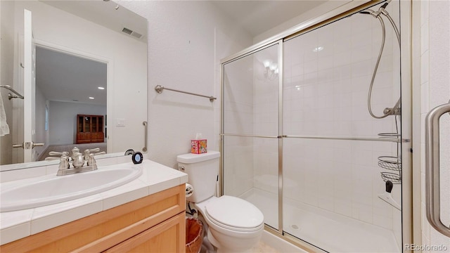 6187 Reed Way, Arvada, CO 80003 - full bath with a shower stall and vanity