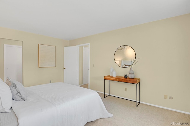 8277 Teller Ct, Arvada, CO 80003 - bedroom featuring light carpet and baseboards