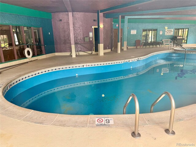 view of pool