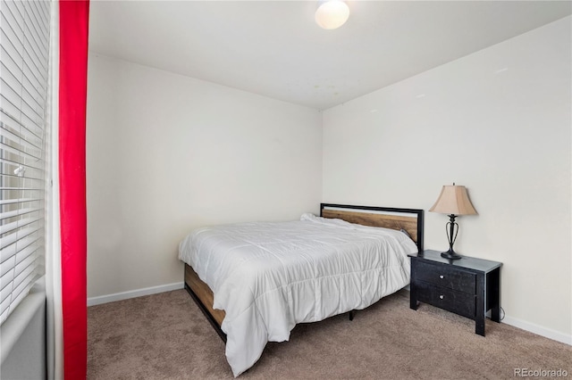 bedroom featuring carpet floors