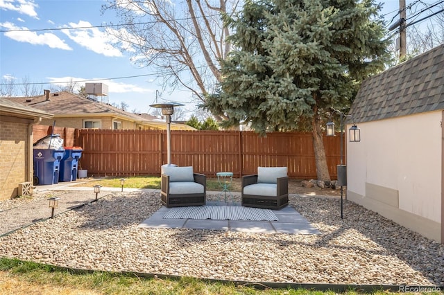 3925 Newland St, Wheat Ridge, CO 80033 - view of yard with a patio area