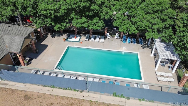 4943 S Carson St Unit 207, Aurora, CO 80015 - community pool featuring a patio area