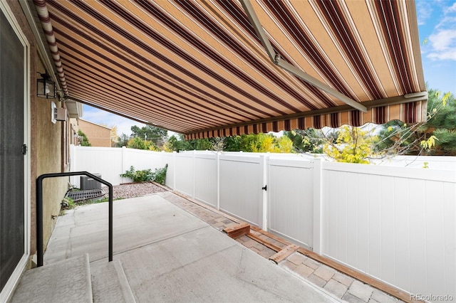 view of patio / terrace