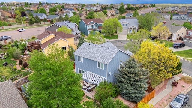 3618 Boot Spur Ct, Colorado Springs, CO 80922 - aerial view of residential area
