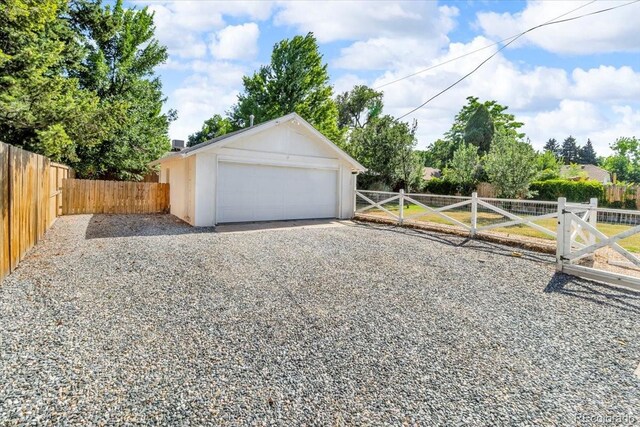 7340 W 32nd Ave, Wheat Ridge, CO 80033 - view of detached garage