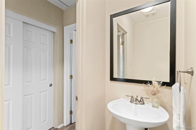 bathroom featuring sink