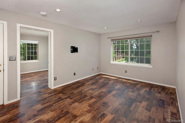 980 Lakepoint Dr Unit 1, Frisco, CO 80443 - spare room featuring healthy amount of natural light, wood finished floors, and recessed lighting