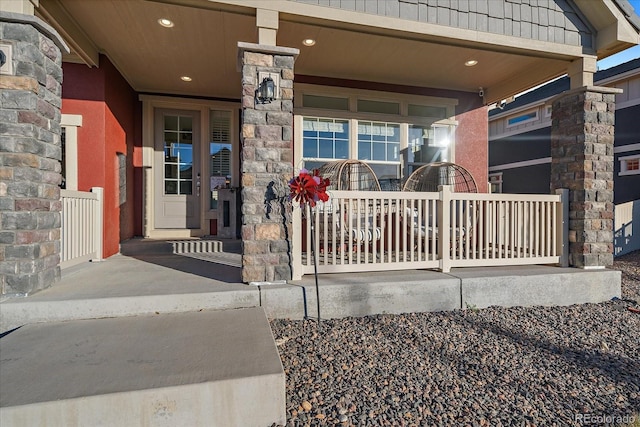 315 Painted Horse Way, Erie, CO 80516 - entrance to property featuring a porch
