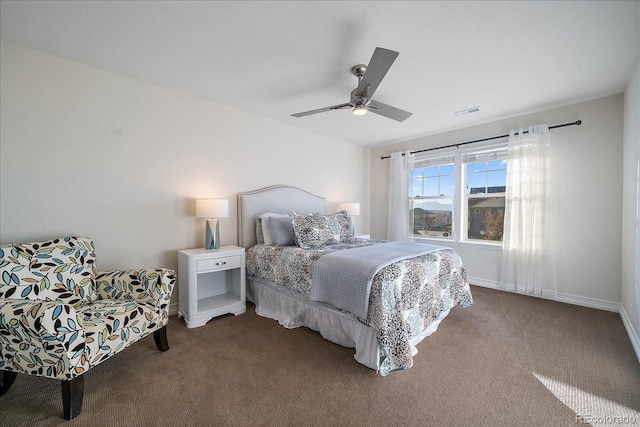 315 Painted Horse Way, Erie, CO 80516 - bedroom with carpet floors, a ceiling fan, and baseboards