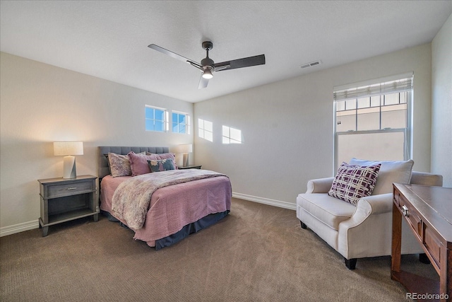 315 Painted Horse Way, Erie, CO 80516 - carpeted bedroom featuring baseboards and ceiling fan