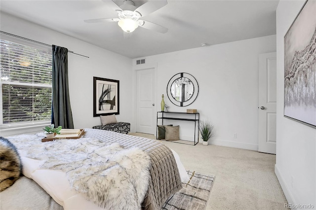 8458 Parkland St, Broomfield, CO 80021 - carpeted bedroom featuring a ceiling fan and baseboards