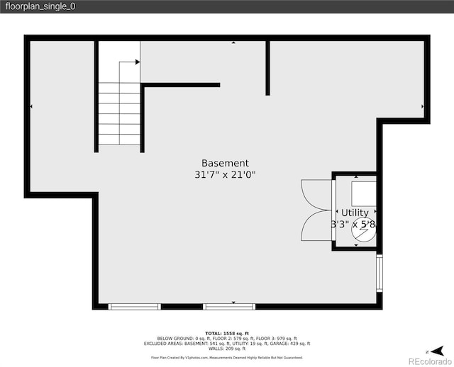 8458 Parkland St, Broomfield, CO 80021 - view of floor plan / room layout