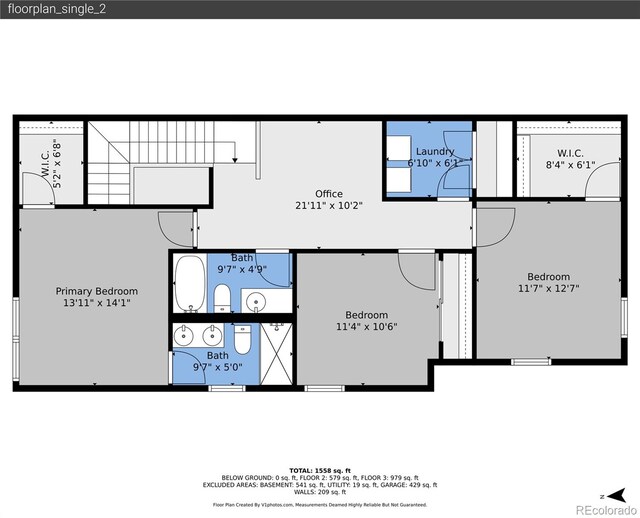8458 Parkland St, Broomfield, CO 80021 - view of home floor plan