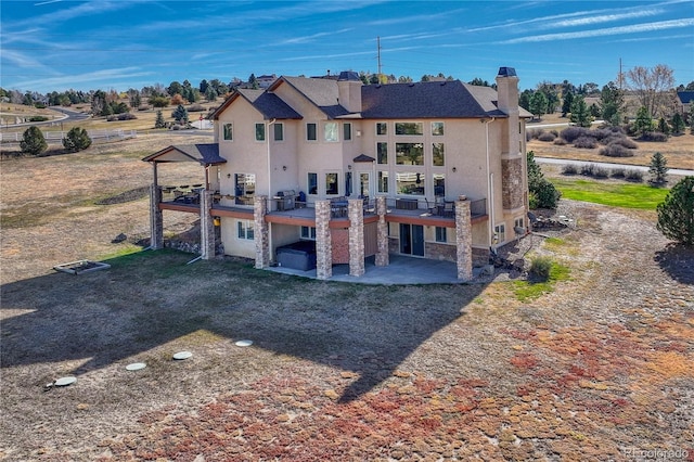 view of rear view of house