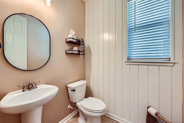 22197 E Stroll Ave, Parker, CO 80138 - half bath with a sink, toilet, and baseboards