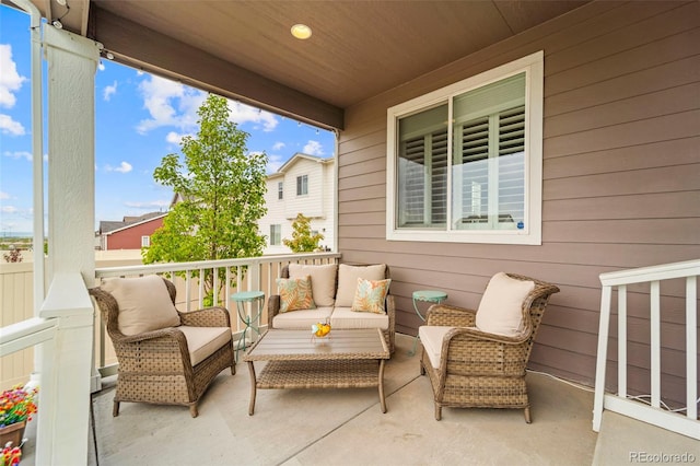 13138 Stoney Meadows Way, Peyton, CO 80831 - view of patio with an outdoor living space