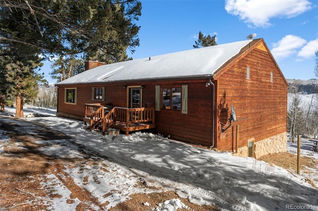 view of ranch-style house