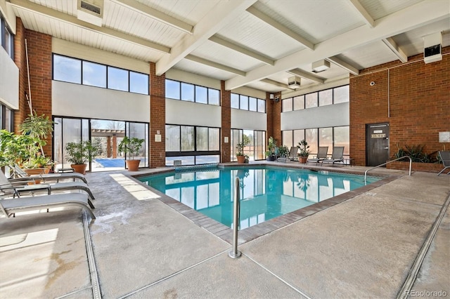 view of pool