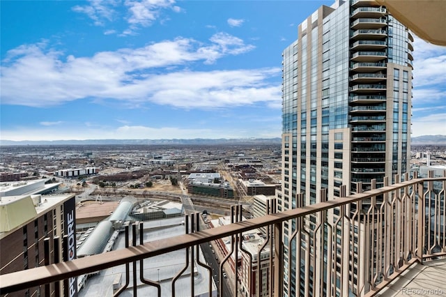 1020 15th St Unit 42A, Denver, CO 80202 - balcony with a city view and a mountain view