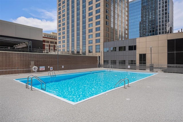 1020 15th St Unit 42A, Denver, CO 80202 - community pool featuring a patio and a view of city