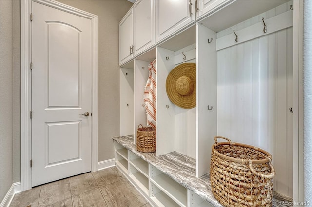 11821 Discovery Ln, Parker, CO 80138 - mudroom featuring baseboards