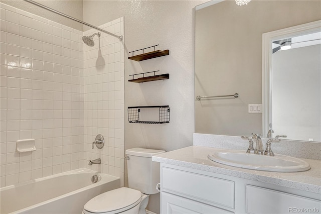 11821 Discovery Ln, Parker, CO 80138 - full bathroom featuring vanity and shower / tub combination