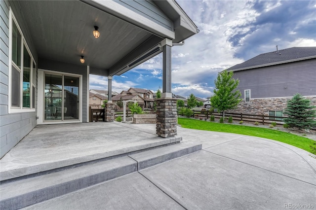 11821 Discovery Ln, Parker, CO 80138 - view of patio / terrace with a residential view
