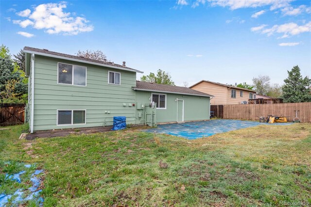 15628 E Girard Pl, Aurora, CO 80013 - back of property with a patio area