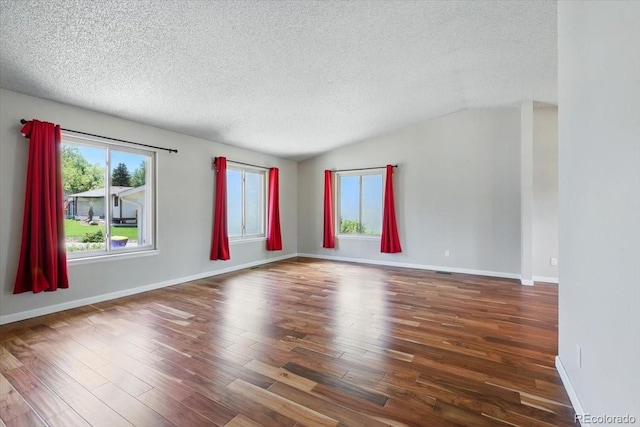 4150 Gleneagle Ct, Colorado Springs, CO 80909 - unfurnished room with a textured ceiling, wood finished floors, and baseboards