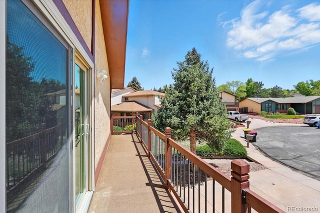 4150 Gleneagle Ct, Colorado Springs, CO 80909 - balcony featuring a residential view