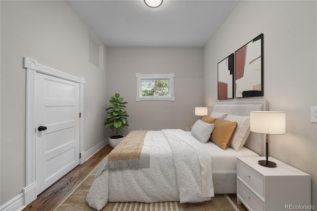 3254 Newton St, Denver, CO 80211 - bedroom with wood finished floors and baseboards