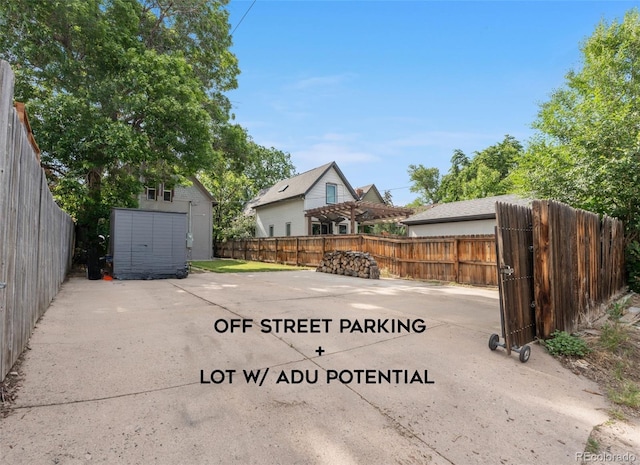 3254 Newton St, Denver, CO 80211 - view of concrete surface