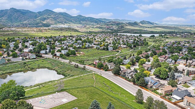10152 Telluride St, Littleton, CO 80125 - bird's eye view of a water and mountain view