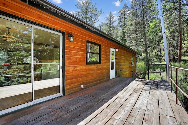 11701 Spruce Canyon Cir, Golden, CO 80403 - view of deck