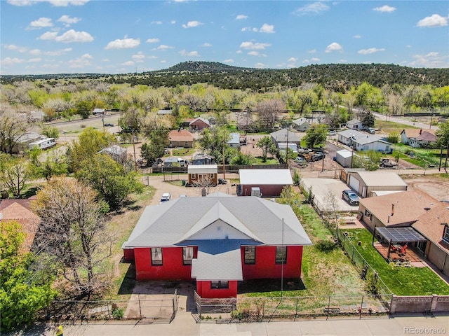 611 W 7th St, Walsenburg, CO 81089 - aerial view of residential area