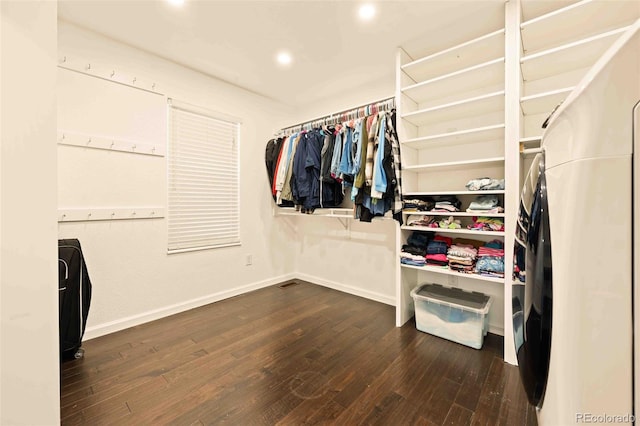 12234 W Saratoga Ave, Morrison, CO 80465 - walk in closet featuring wood finished floors
