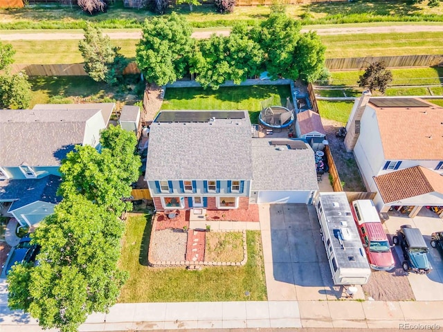 12234 W Saratoga Ave, Morrison, CO 80465 - aerial view
