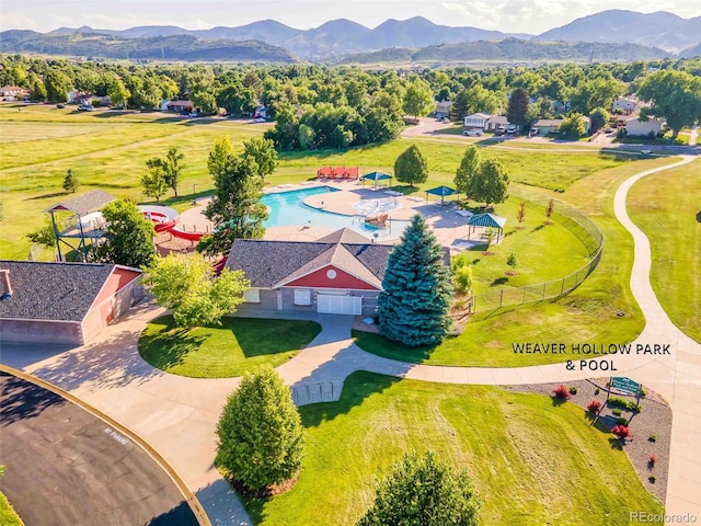 12234 W Saratoga Ave, Morrison, CO 80465 - view of subject property featuring a mountainous background