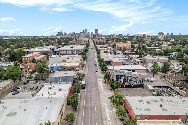474 N Inca St, Denver, CO 80204 - drone / aerial view of skyline