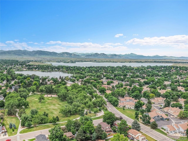 8357 Dudley Ct, Arvada, CO 80005 - drone / aerial view of a water and mountain view