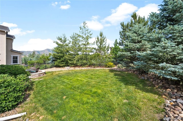 15205 W Baker Ave, Lakewood, CO 80228 - view of yard featuring a mountain view