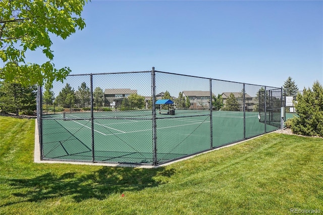 8677 S Buchanan Way, Aurora, CO 80016 - view of tennis court