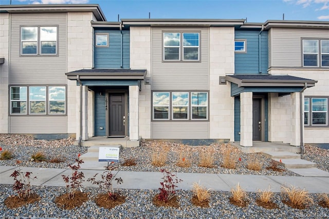 view of townhome / multi-family property