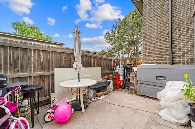 8059 Wolff St Unit C, Westminster, CO 80031 - fenced backyard featuring a patio